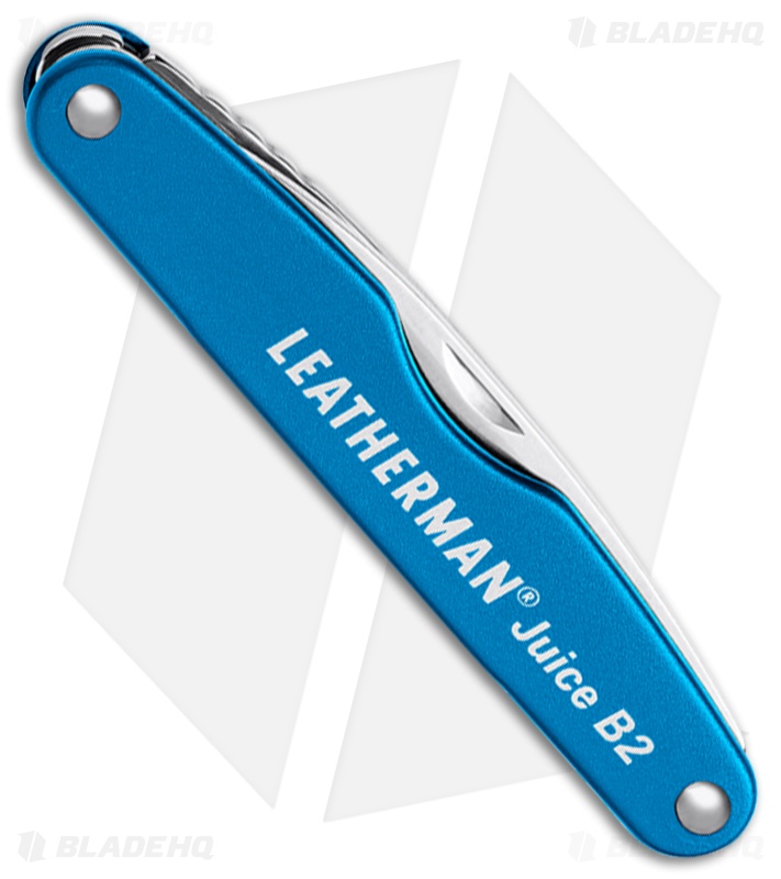 Leatherman Juice B2 Pocket Knife 3.25" Columbia Blue Al 832364 Blade HQ