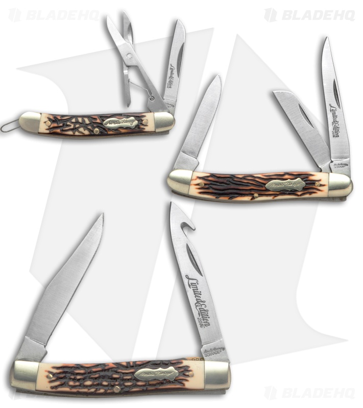 Schrade Uncle Henry Limited Edition Gift Set (Set of 3) Blade HQ