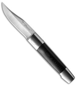 Wood/Irie MK-2 Classic Folding Frame Knife (3.375" Satin) #648 April '96
