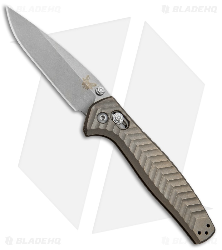 Benchmade 781 Anthem AXIS Lock Folding Knife Bronze Titanium (3.5