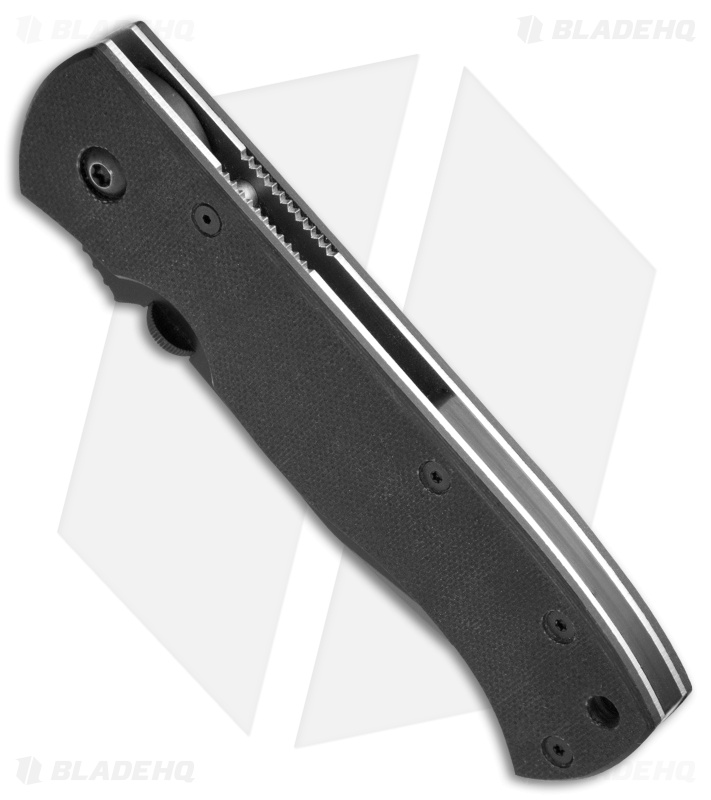 Rare Benchmade 970SBT Emerson CQC7 Liner Lock Knife (3.25" Black Serr