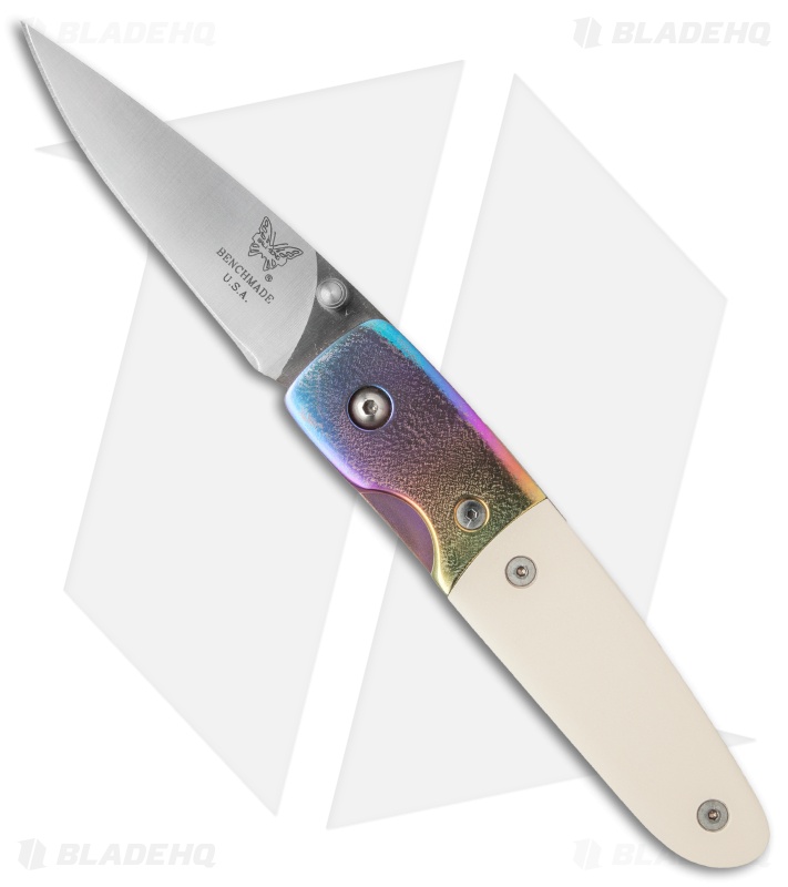 Vintage Benchmade 850 Mel Pardue Liner Lock Knife (2.88" Satin) Blade HQ