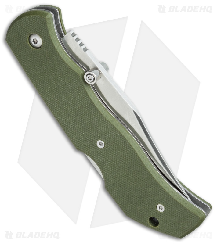 Boker Plus Optima Hunting Set Knife + 2 Blades Green G10 (3.5" Satin