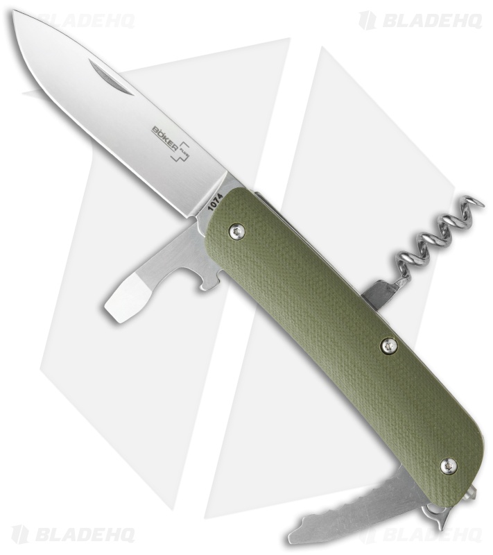 Boker Plus TechTool Outdoor 2 Pocket Knife MultiTool (2.75" Satin