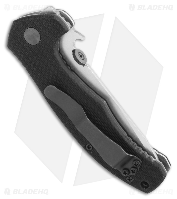 Emerson Mini Roadhouse SF Knife Black G10 (3.4" Satin) Blade HQ