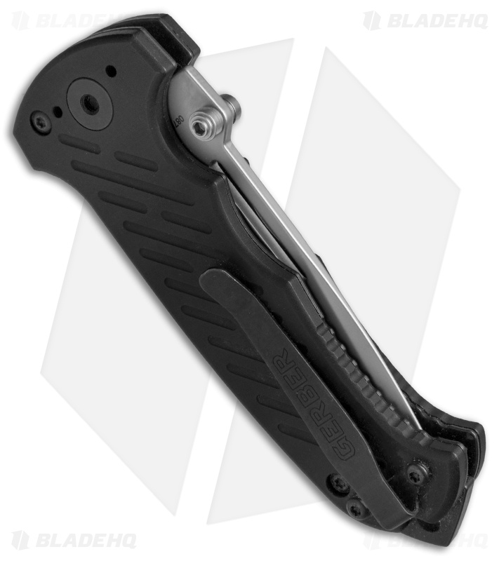 Gerber 06 Combat Liner Lock Knife Black (3.7" Bead Blast) 30000308