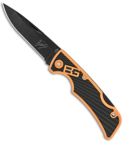 Gerber Bear Grylls Compact II Folding Knife (2.6" Gray Plain) 31-002518