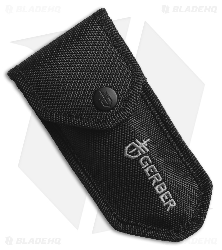 Gerber Moment Gut Hook Knife Folder w/Sheath (3.5" Bead Blast Plain) 31