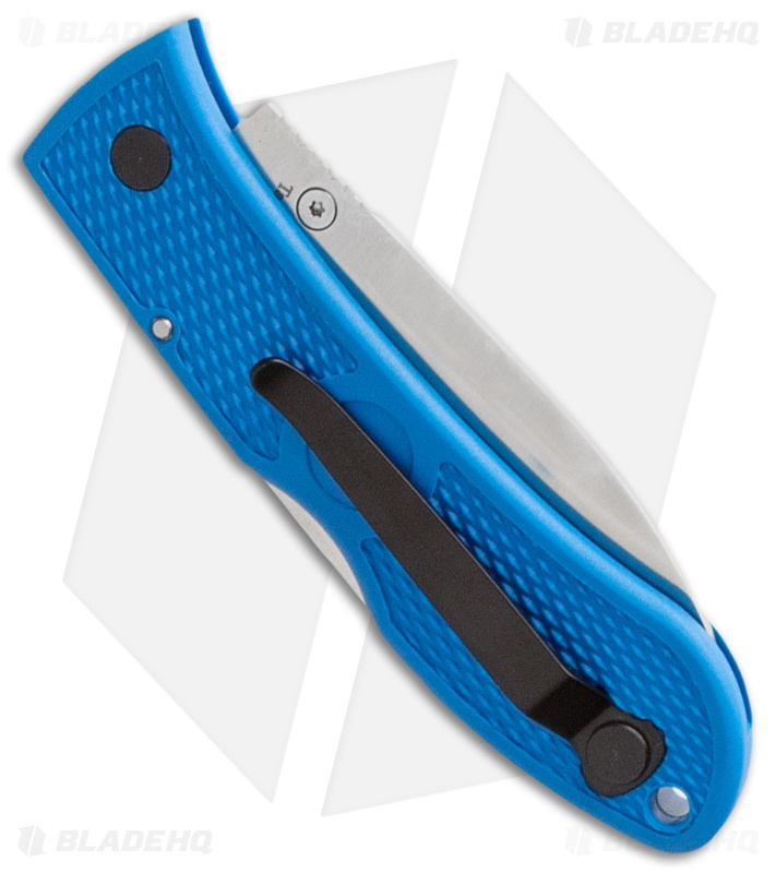 KaBar Dozier Folding Hunter Lockback Knife Blue (3" Satin) 4062 BL