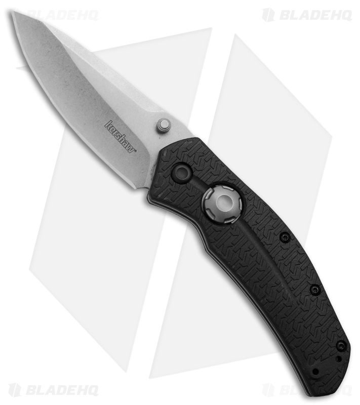 Kershaw Thistle Liner Lock Knife Black GFN (3.5" Stonewash) 3812 Blade HQ