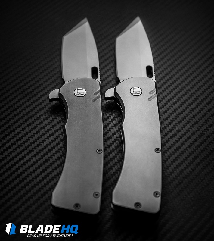 Labelle Blades Marrazo Frame Lock Knife Titanium (3.125" Bead Blast