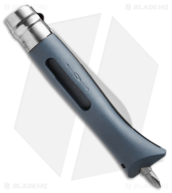 Opinel No. 9 Do It Yourself Folding Knife Grey (3.25" Satin) 001792