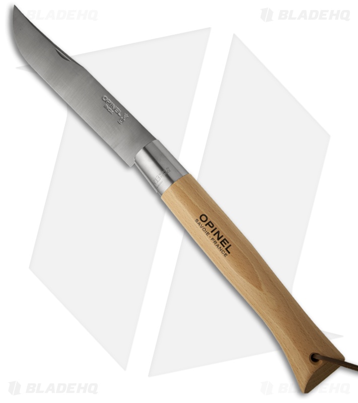 Opinel Giant No 13 Folding Knife Beechwood (8.75" Satin) Blade HQ