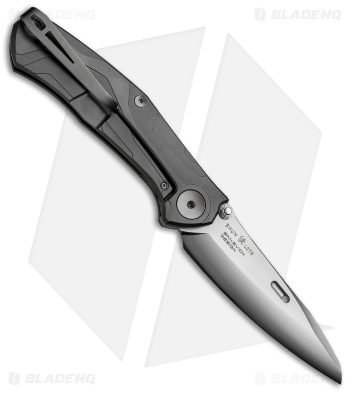 Rockstead SHUNZDP Frame Lock Knife DLC Titanium (4.125" Polish