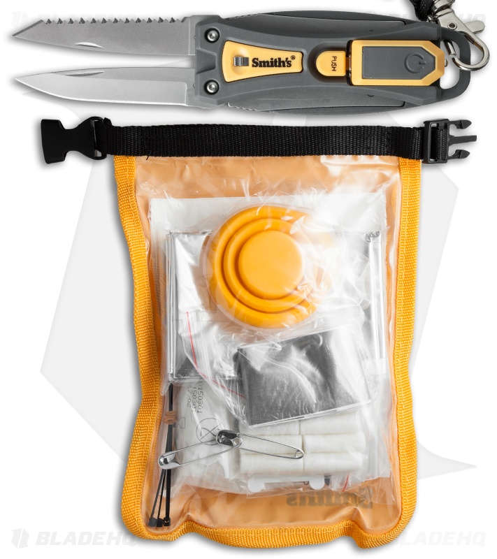 Smith's Ultimate Survival Kit w/ MultiTool 50541 Blade HQ
