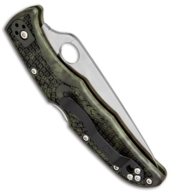 Spyderco C10ZFPGR Endura 4 Zome Green