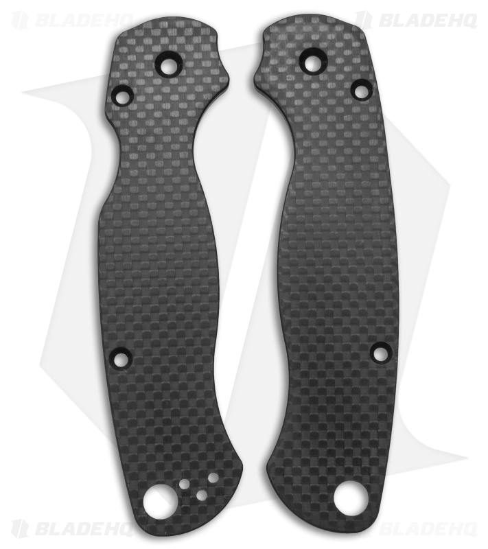 Flytanium Carbon Fiber Scales Fit Spyderco Paramilitary 2 Blade HQ