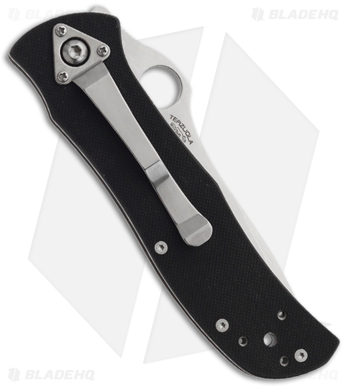 Spyderco Starmate Knife Terzuola Folder (3.75" Satin) C55GP Blade HQ