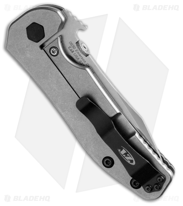 Zero Tolerance Emerson 0630 Knife Black G10 (3.6" Satin) ZT Blade HQ