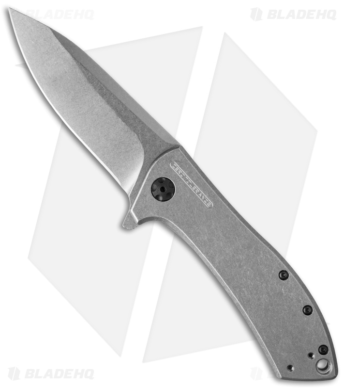 Zero Tolerance Rexford 0801S110V Flipper Titanium Knife (3.5" Stonewash