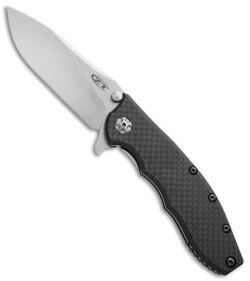 Zero Tolerance 0562CF Hinderer Knife Carbon Fiber (3.5" Stonewash) ZT