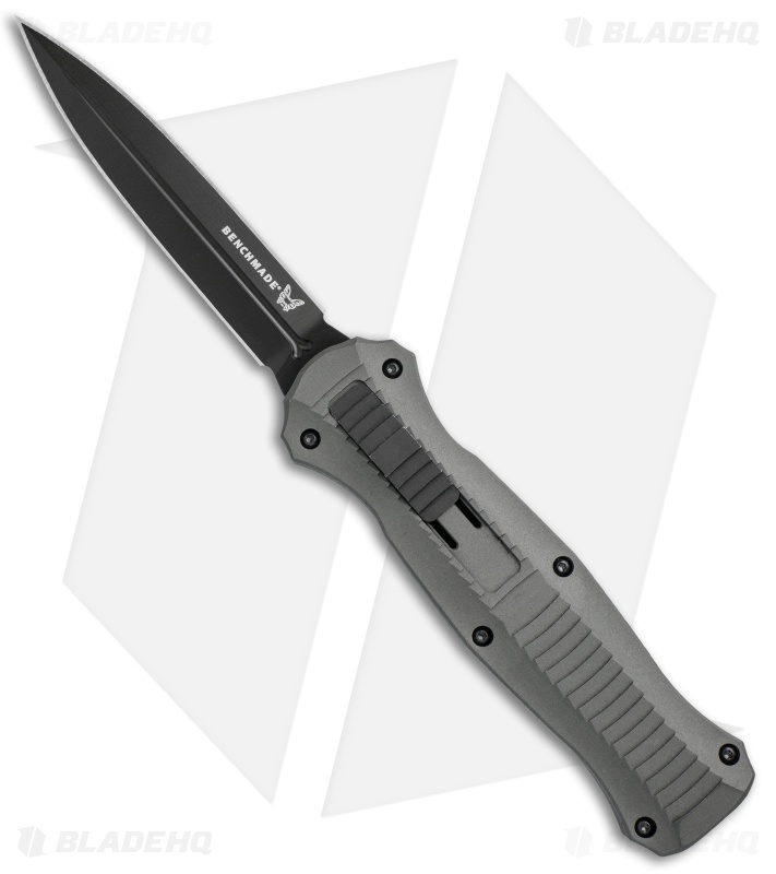 Benchmade Infidel OTF Automatic Knife Gray (3.95" Black) 3300BK1601