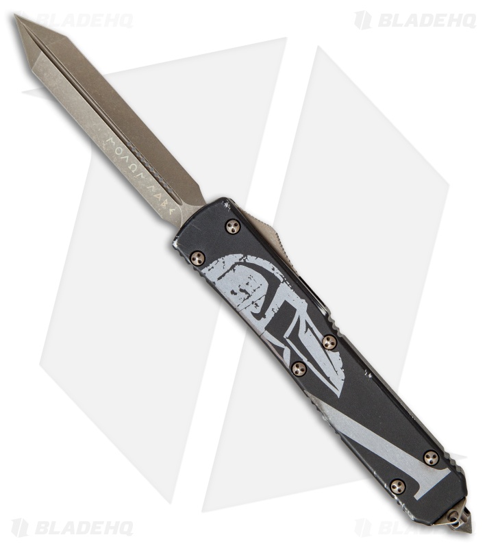 Microtech Spartan Ultratech D/E SP OTF Automatic Knife (3.4" Bronze