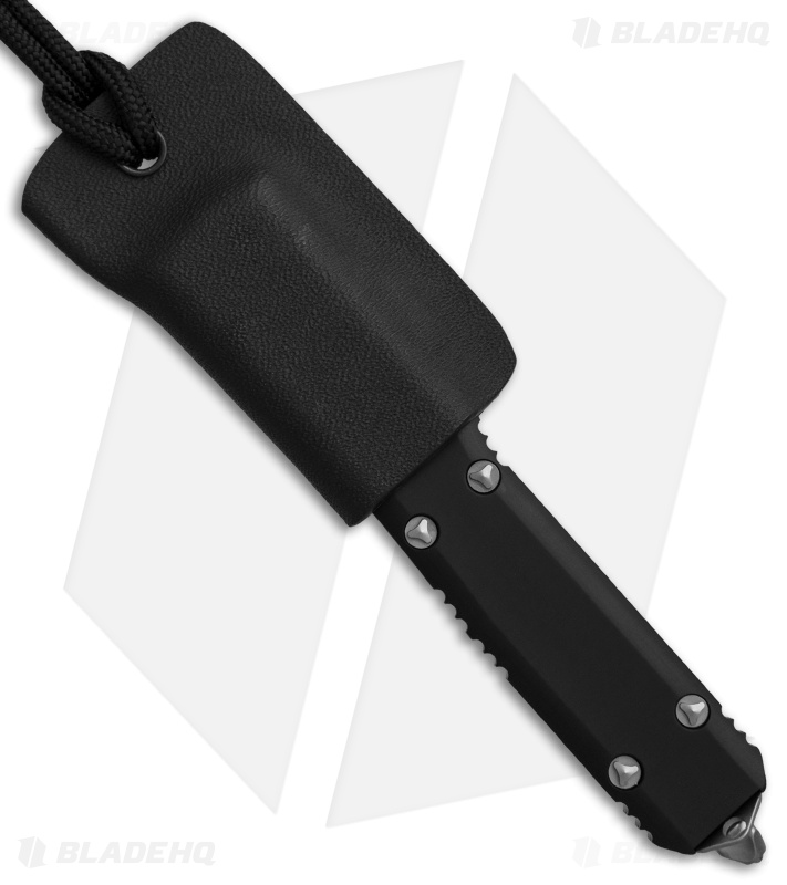 Linos Kydex Sheath for Microtech Ultratech Contoured Knife w/ Neck Cord