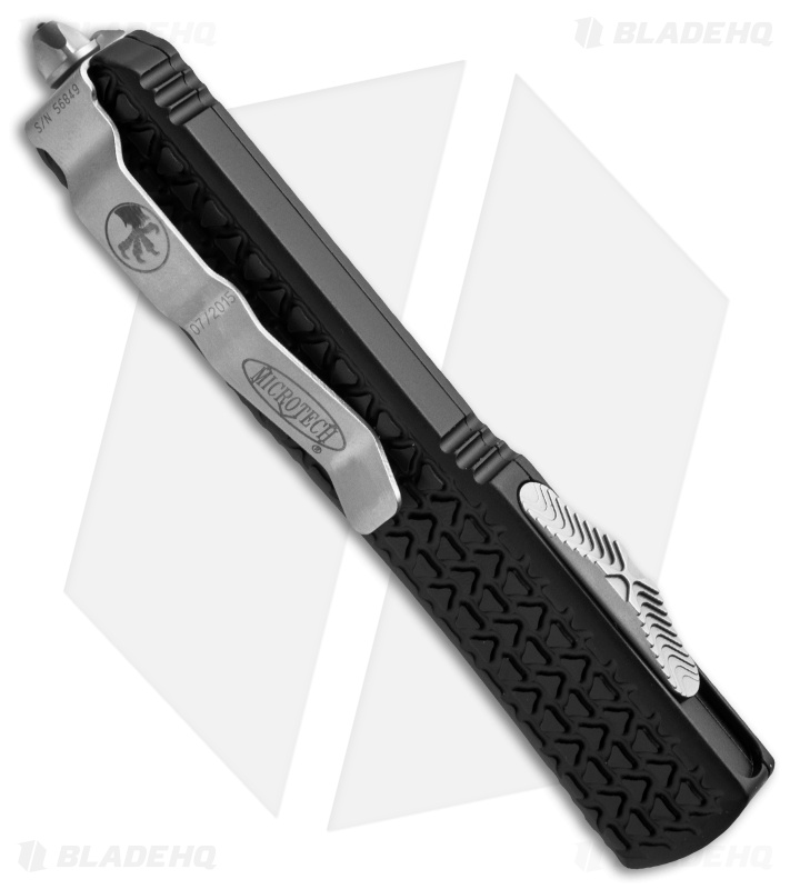 Microtech Ultratech D/E OTF Automatic Knife TriGrip (3.4" Black Full
