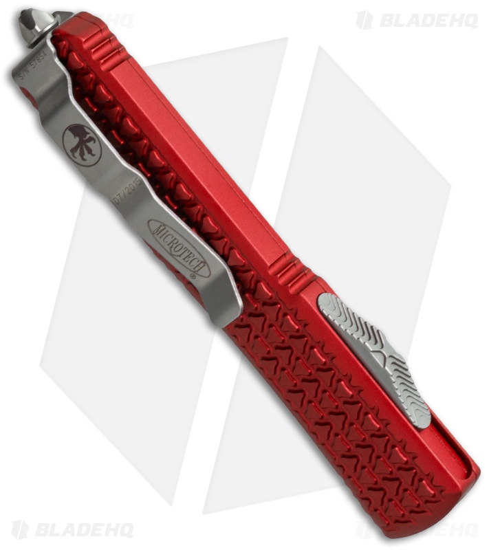 Microtech Ultratech OTF Automatic Knife TriGrip Red (3.4
