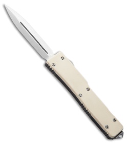 Microtech UTX-70 D/A Automatic Knife White Linen (2.41" Stonewash) 2004