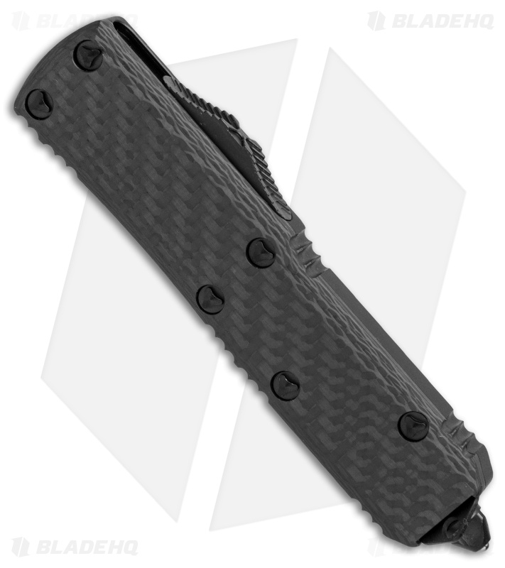 Microtech UTX85 S/E OTF Automatic Knife Carbon Fiber (3.125" Black