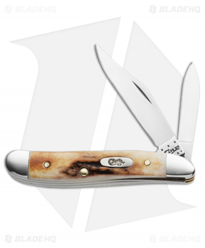 Case Peanut Knife 2.75" Stag (5220 SS) 00048 Blade HQ