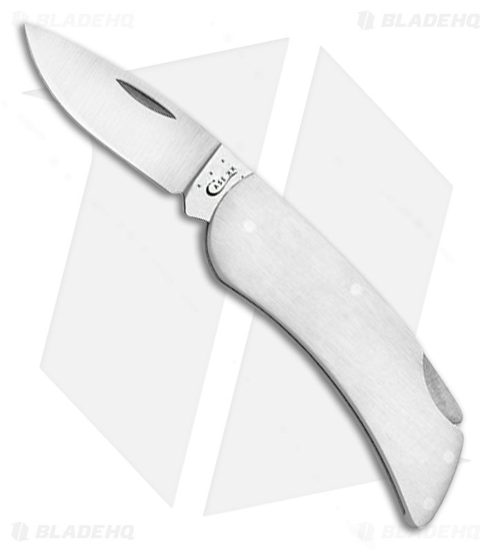 Case Executive Lockback Knife 3.25" Brushed Stainless Steel (M1300L SS