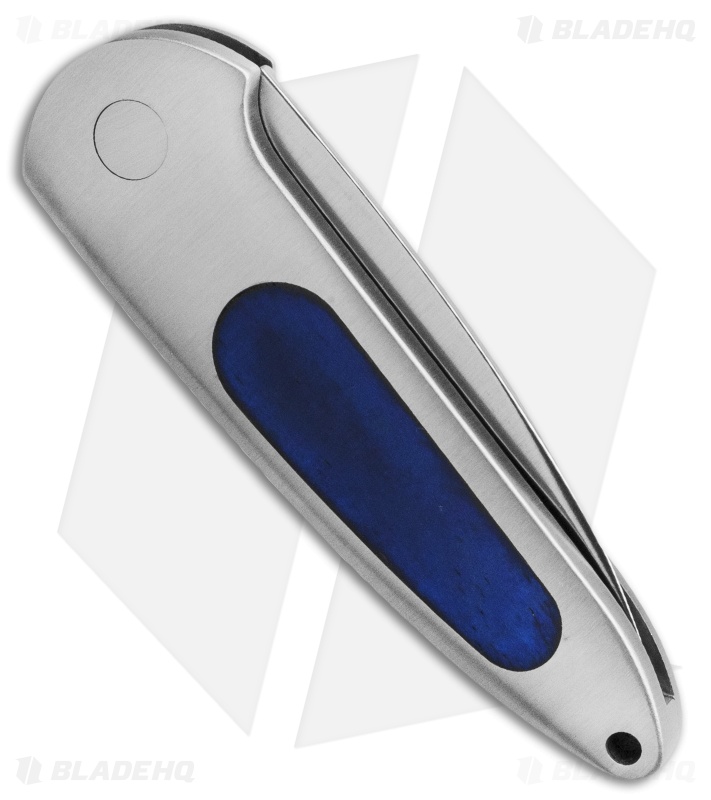 Boker Top Lock II Vintage Automatic Knife w/ Blue Bone Inserts, Nail