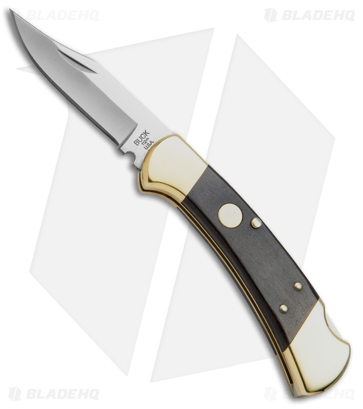 Buck 112 Ranger Automatic Conversion Knife Rosewood (3" Satin) Blade HQ