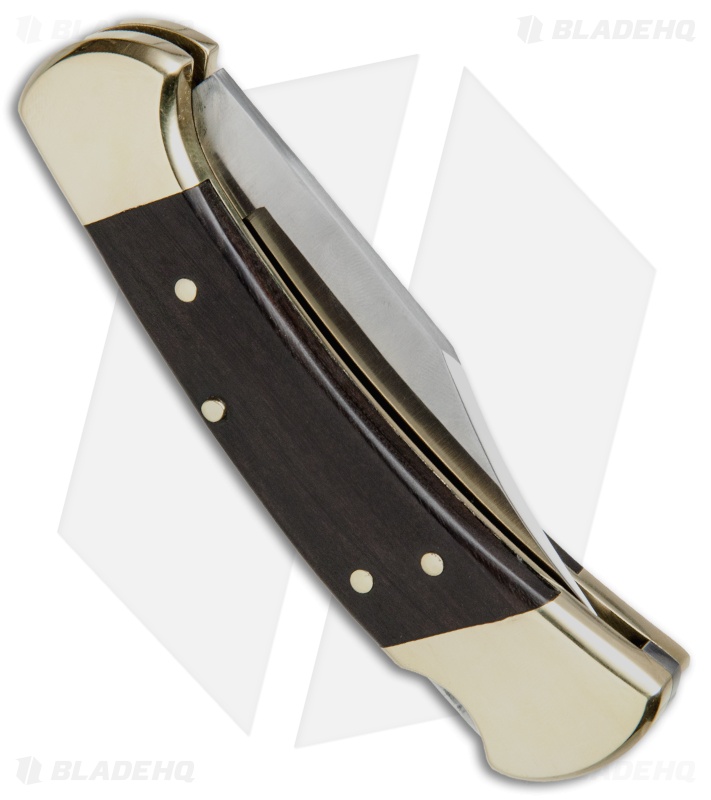 Buck 112 Ranger Automatic Conversion Knife Rosewood (3" Satin) Blade HQ