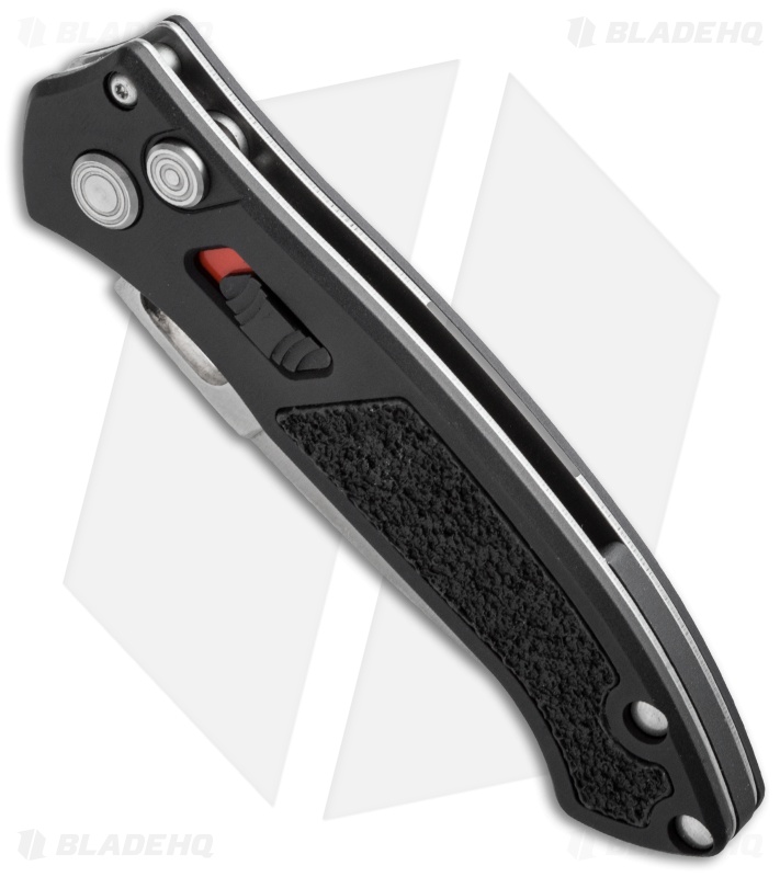 Buck Impact Automatic Knife Black (3.125" Satin) 0898BKS Blade HQ