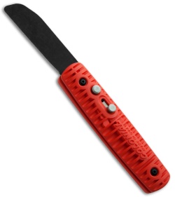 Colonial Red 580 Automatic Rescue Utility Knife (2.5" Black Plain) USA