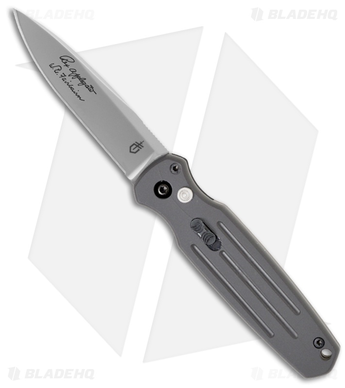 Gerber Auto Mini Covert Automatic Knife Tactical Gray (2.8" Stonewash
