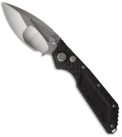 Mick Strider Custom DOC D/A Automatic Knife CF (3.75" Nightmare Grind)