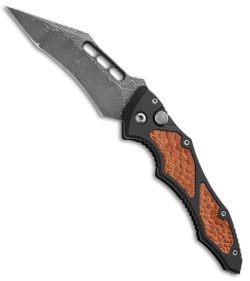 Vintage Microtech Marfione Custom Vector Automatic Knife (Damascus)