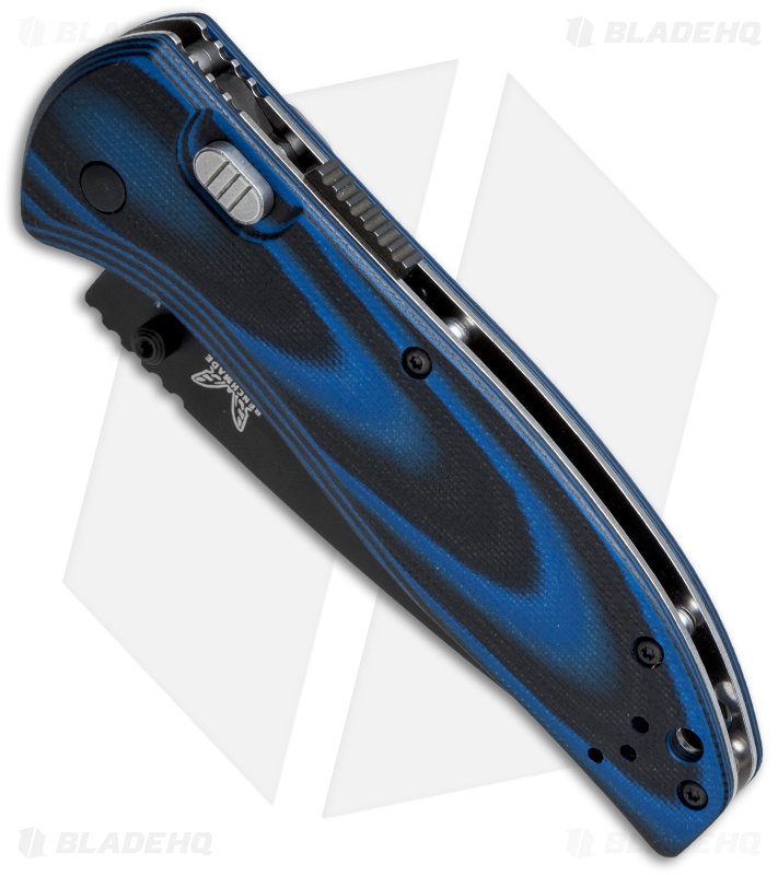 Benchmade APB Assisted Push Button Knife (3.6" Black Serr) 665SBK