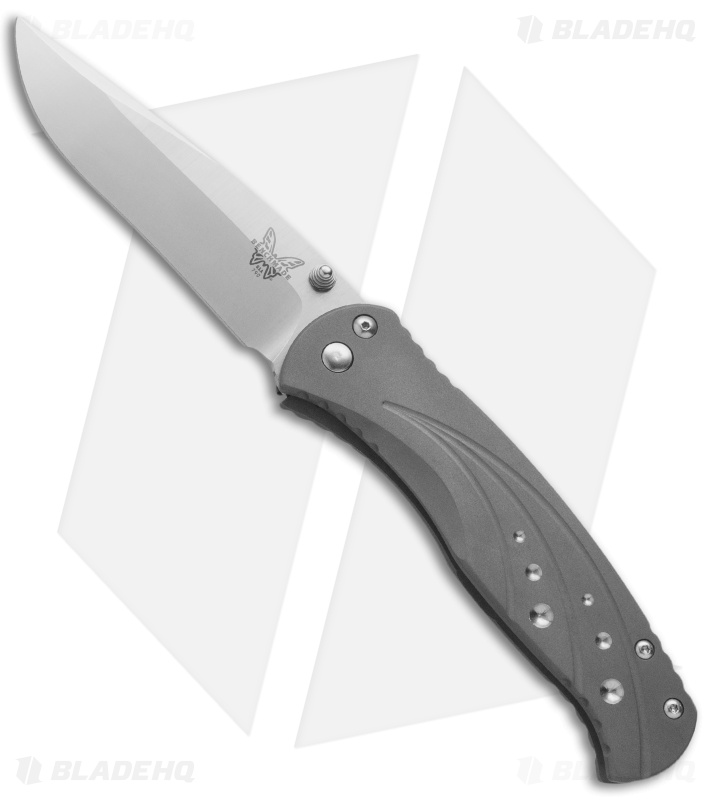 Benchmade 790 Subrosa Titanium Knife Spring Assist Monolock (Satin
