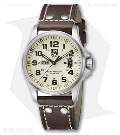 Luminox Field Day Date 1820 Series Steel Watch (Ivory) 1827