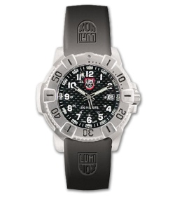 Luminox EVO Navy Seal Steel Watch w/ Rubber Strap (Black) 6201