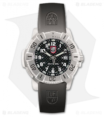 Luminox EVO Navy Seal Steel Watch w/ Rubber Strap (Black) 6201