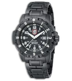 Luminox Men's F-117 EVO Nighthawk Watch PVD Stainless Steel (Black) 6402