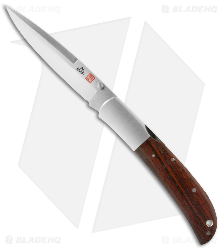 mar al eagle talon classic knife lockback cocobolo knives satin blade