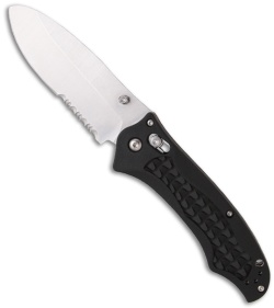 Benchmade Black Manual Axis Lock Knife 111SH2O-BLK (Satin SER)